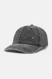 Medicine șapcă de baseball din bumbac barbati, culoarea negru, neted