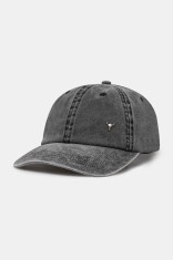Medicine șapcă de baseball din bumbac barbati, culoarea negru, neted