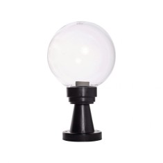 Lampa Gradina Luca Transparent 1xE27 40W