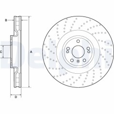 DELPHI BG9185C Disc frana
