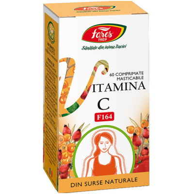 Vitamina C Naturala Fares 60cpr foto