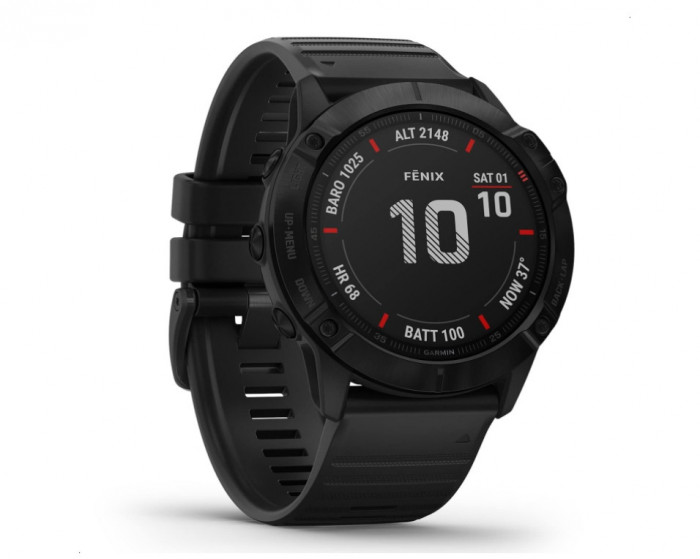 Smartwatch Garmin Fenix 6X Pro, negru - RESIGILAT