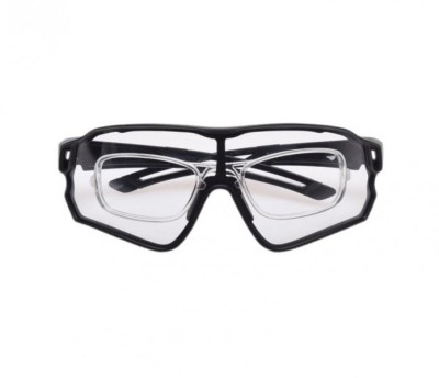 Set ochelari biciclisti rama neagra,protectie uv400,protectie UVA si UVB Cod:AWR4003 foto