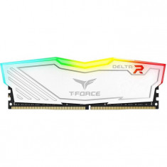 Memorie TeamGroup T-Force Delta RGB White 16GB (1x16GB) DDR4 3200MHz CL16 foto