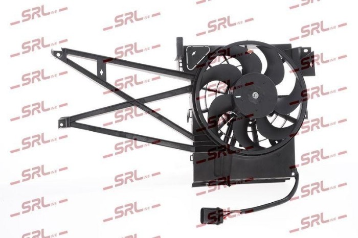 Ventilator radiator Opel Vectra B 95-99, Vectra B 99-02, motor: 1.6, 1.7 TD, 1.8, 2.0, 2.0 DI, 2.5 V6, 3 pini, SRLine, 1341155; 1341262