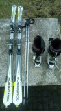 V&acirc;nd set schiuri Rossignol, clăpari Nordica și bete Fischer