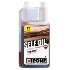 Ulei moto Ipone Self Oil 2T semi-sintetic 1L &ndash; miros capsuni (strawberry)