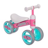 Bicicleta fara pedale copii Minnie Mouse fete, 4 roti