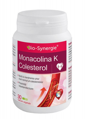 MONACOLINA K, COLESTEROL 30cps vegetale BIO-SYNERGIE foto