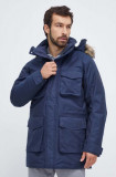 Jack Wolfskin geaca de puf barbati, culoarea albastru marin, de iarna