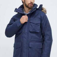 Jack Wolfskin geaca de puf barbati, culoarea albastru marin, de iarna