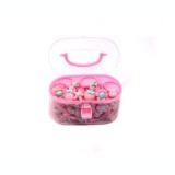 Set 40 buc elastice cu cutie de depozitare din plastic