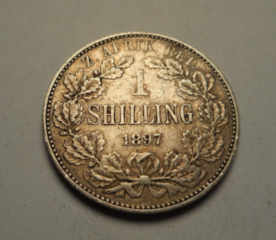 Africa de Sud 1 Shilling 1897 foto