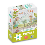 Ema și Eric &icirc;n parc: Puzzle - Ioana Chicet-Macoveiciuc, Lavinia Trifan