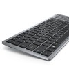 Dell Compact Multi-Device Wireless Keyboard &ndash; KB740, COLOR: Titan Gray, Bluetooth, Fara fir