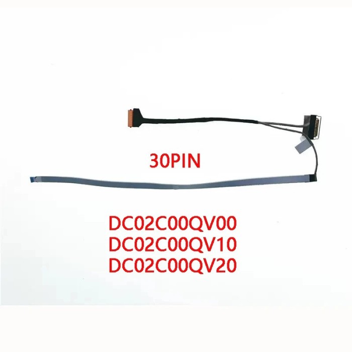 Cablu video LVDS Laptop, Lenovo, IdeaPad 3-17ADA6 Type 82KS, DC02C00QV00, DC02C00QV10, DC02C00QV20, HS760 EDP Cable