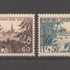 Franta 1940 - Timbru de caritate - Pentru soldati, MNH