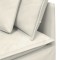 Canapea modulara cu perne, crem, catifea - 8