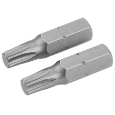 Set de varfuri de surubelnita din 2 bucati, T10x25 mm, S2, I