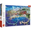 PUZZLE TREFL 2000 GOLFUL SAN FRANCISCO, TREFL 2000P