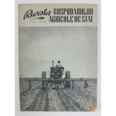 REVISTA GOSPODARIILOR AGRICOLE DE STAT , NR. 5 , MAI , 1960