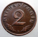 2.598 GERMANIA 2 REICHSPFENNIG 1937 D