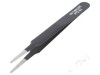 Pensetă ESD 120mm V&acirc;rf Rotunjit