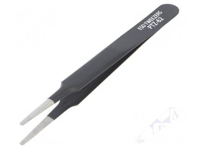 Pensetă ESD 120mm V&acirc;rf Rotunjit