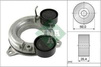 INA 534 0854 10 Intinzator curea, curea distributie foto
