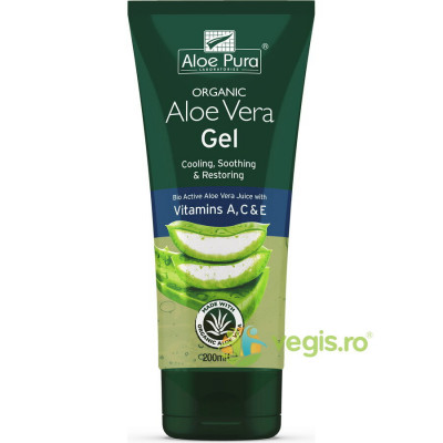 Gel cu Aloe Vera si Vitaminele A, C si E 200ml foto