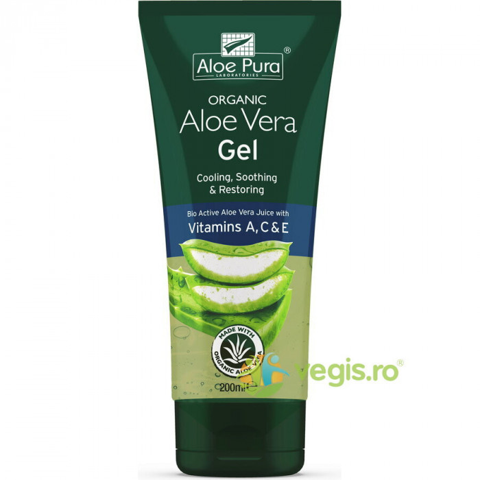 Gel cu Aloe Vera si Vitaminele A, C si E 200ml