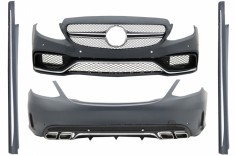 Pachet Exterior Complet Mercedes C-Class W205 Sedan (2014-2018) C63 Design Performance AutoTuning foto