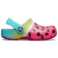 Saboti Crocs Classic Ombre Graphic Clog Roz - Candy Pink