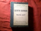 1. Walter Scott - Quentin Durward - Ed. Leipzig B. Tauchnitz 1845 limba engleza , 528pag