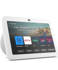 Boxa inteligenta Amazon Echo Show 8 2023 (3rd Gen), Display 8&quot;, Camera 13 MP, Wi-Fi, Bluetooth, Stereo, Alb