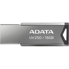 ADATA USB 2.0 16GB UV250, metal, argintiu AUV250 16G RBK