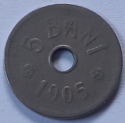 5 Bani 1905 foto
