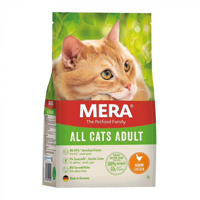 Hrana Uscata pentru Pisici Mera Cat Adult cu Pui, 2 kg