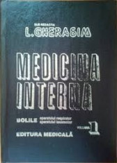 Medicina interna vol 1-L.Gherasim CU SUBLINIERI foto