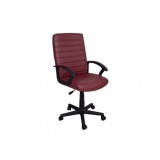 Scaun directorial GN72, piele ecologica, inaltime reglabila, 100 kg, bordo