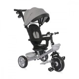 Cumpara ieftin Tricicleta pentru copii cu sezut rotativ la 360 grade, Lorelli Revel, 1-5 ani, Grey