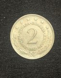 Moneda 2 dinari 1972 Iugoslavia, Europa