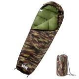 VidaXL Sac de dormit tip mumie pentru adulți de camping, 3 anotimpuri