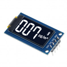 Display OLED 0.96 inch 64x128 SSD1107 Arduino, interfata IIC / I2C, afisaj: ALB