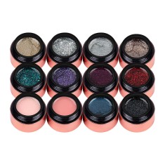 Set 12 Geluri UV Colorate LUXORISE, Glitz &amp;amp; Glam