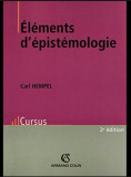 Elements d&#039;epistemologie / Carl Hempel