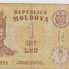 1 LEU 1999 MOLDOVA/F
