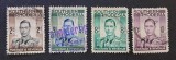 Rhodesia de Sud (Southern Rhodesia) 1937&ndash;1952 - Set de 4 Timbre Definitive Clasice &bdquo;Regele George al VI-lea&rdquo; -CLN1