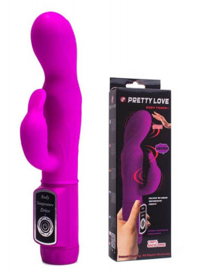 Vibrator Rabbit Body Touch, Violet, 24 cm foto