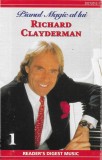 4 casete Richard Clayderman &lrm;&ndash; Pianul Magic Al Lui Richard Clayderman, originale, Casete audio